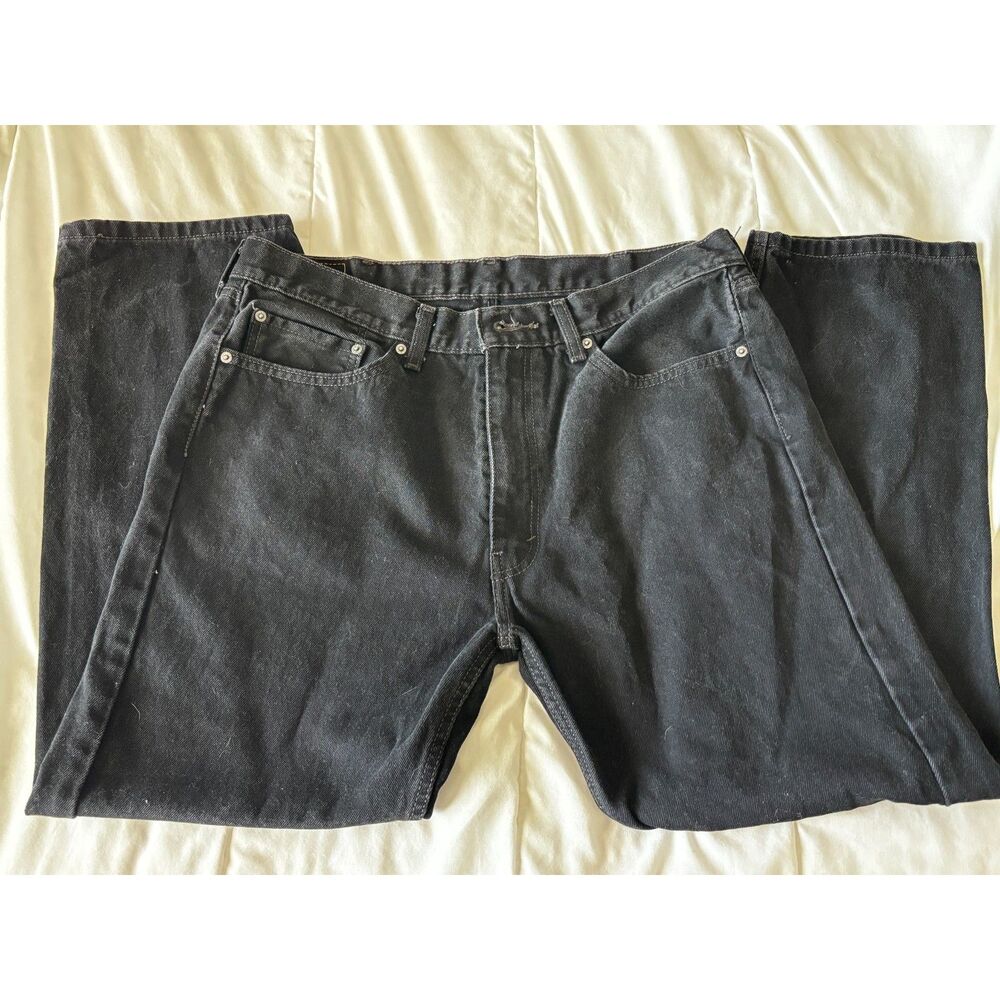 Levis 505s 38x30 men's black jeans, barely worn